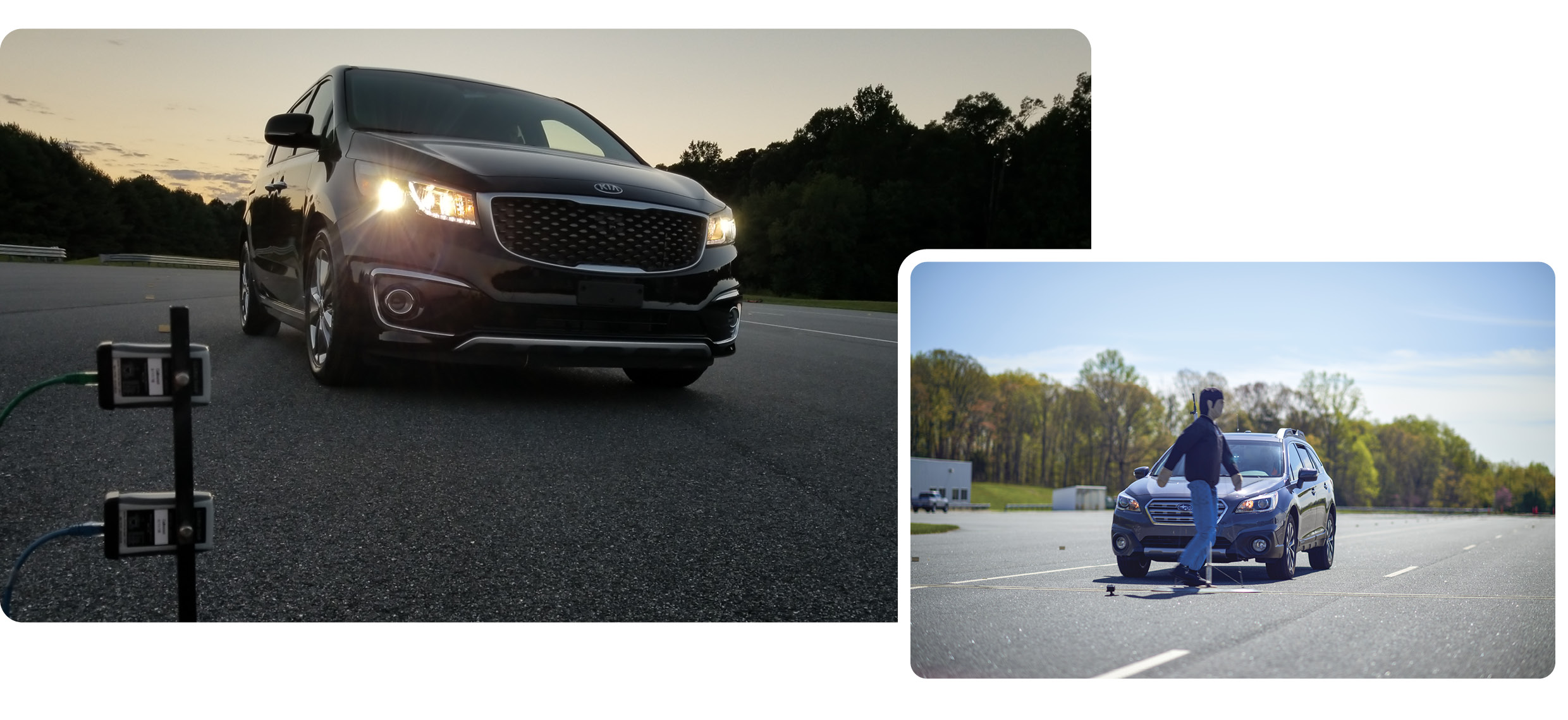 IIHS의 AEB 시험, 헤드램프 성능 시험