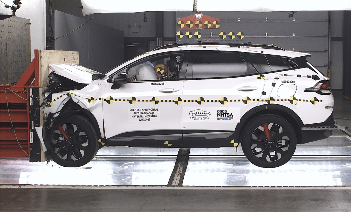 NHTSA 정면 충돌 시험