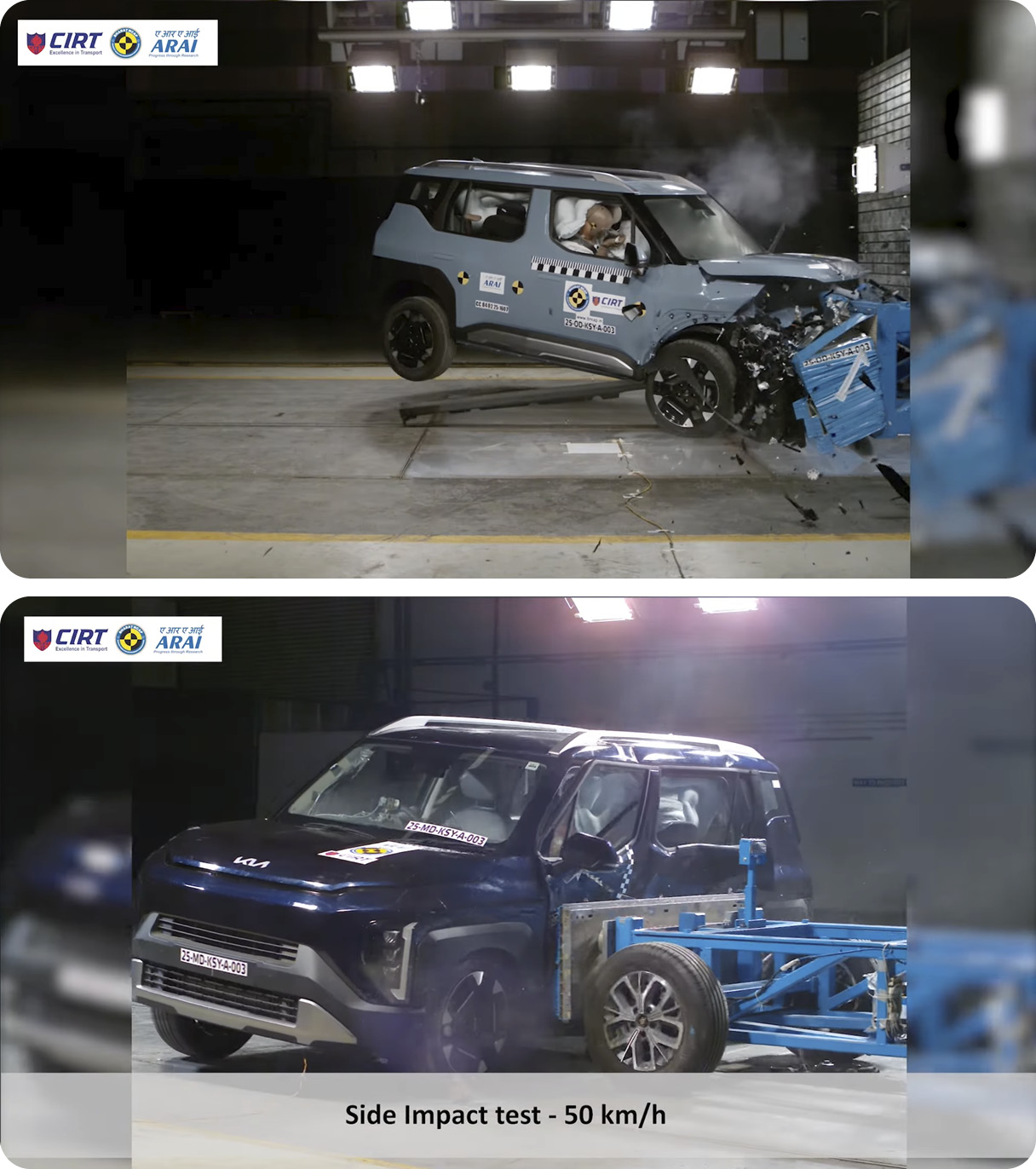 인도 BHARAT NCAP 충돌 시험