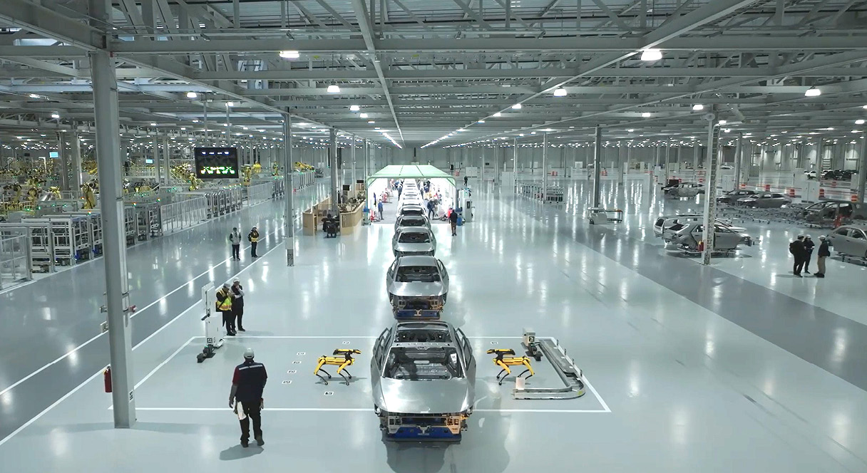 현대차그룹 로봇의 활용 모습