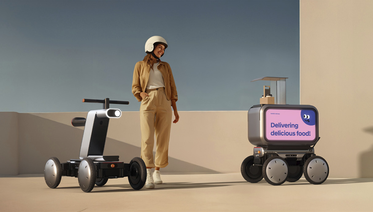 모빌리티 로봇 플랫폼 모베드의 모습