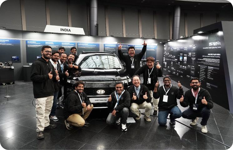 인도기술연구소 임직원들