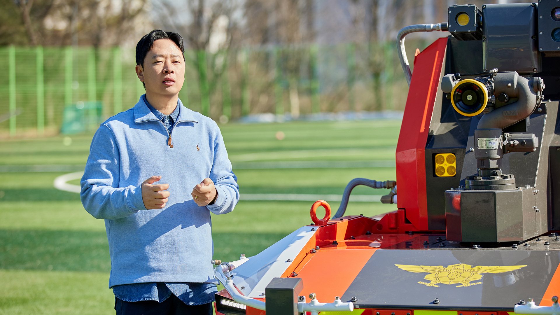 Jeong-woo Oh, a senior researcher at Hyundai Rotem