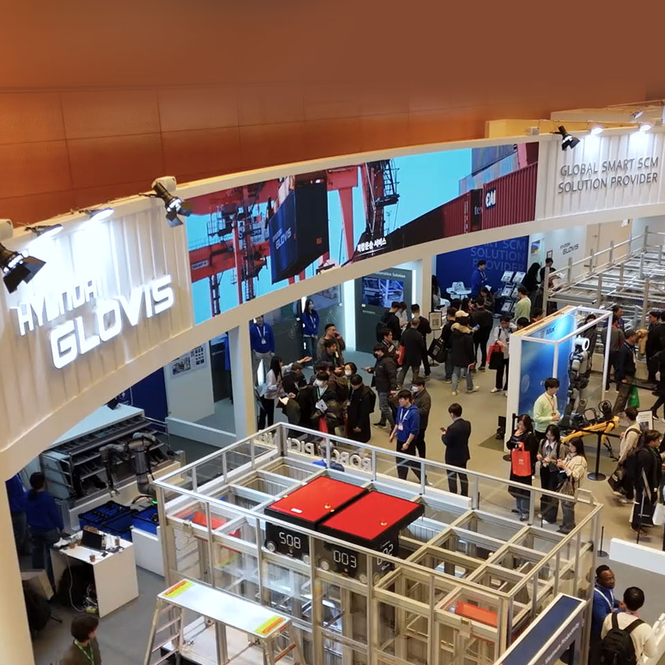 현대글로비스, AI기반 물류 통합 설루션 공개