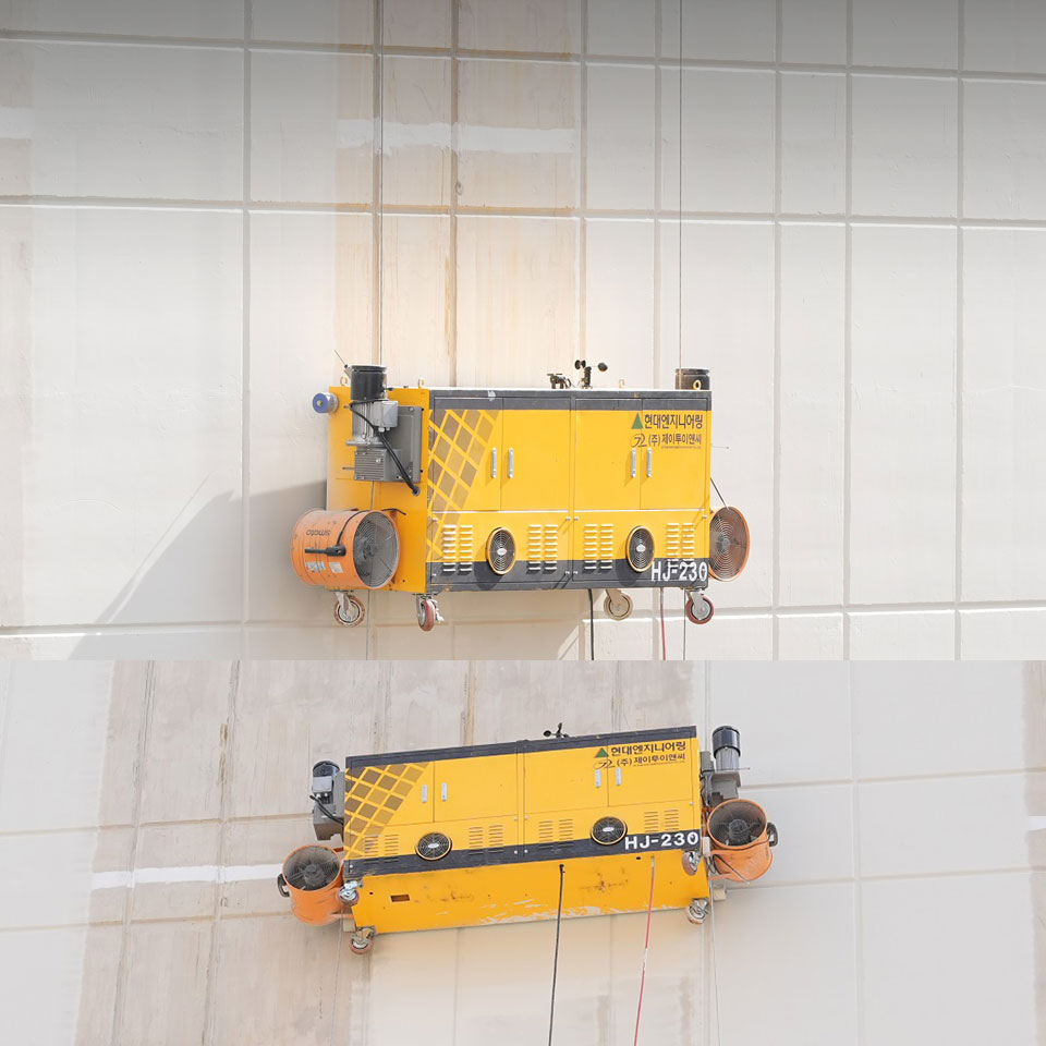 현대엔지니어링, 외벽도장로봇 국토부 건설신기술 지정