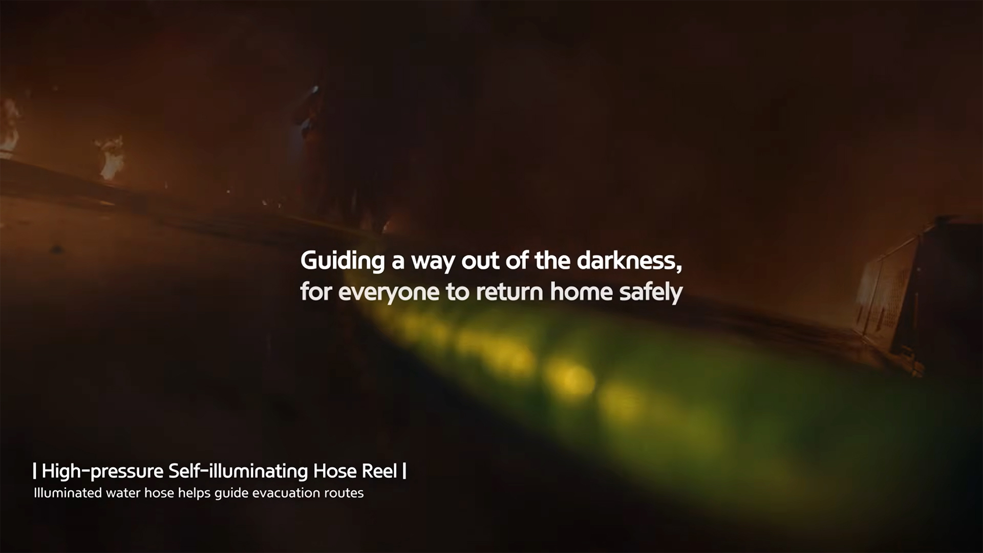 High-pressure Self-illuminating Hose Reel