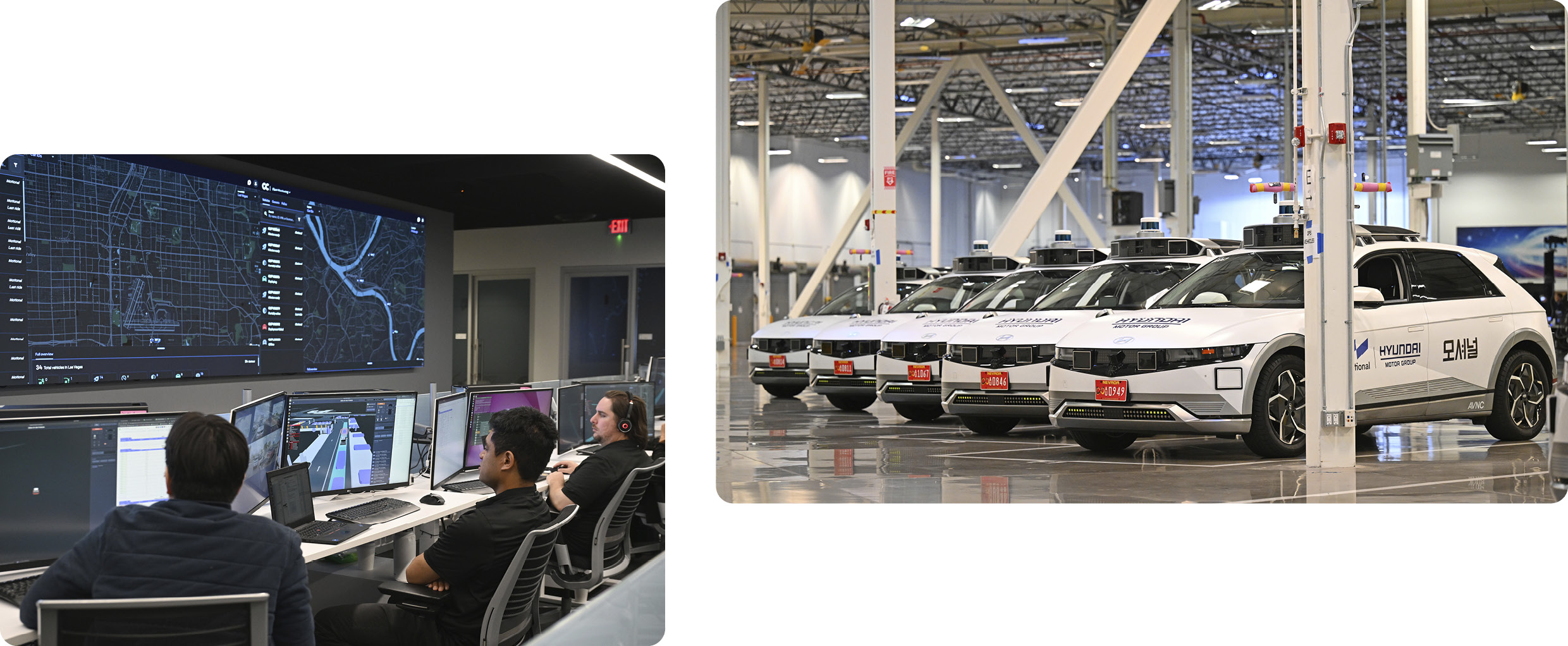 The Motional Technical Center in Las Vegas supports every aspect of robotaxi operations and technology