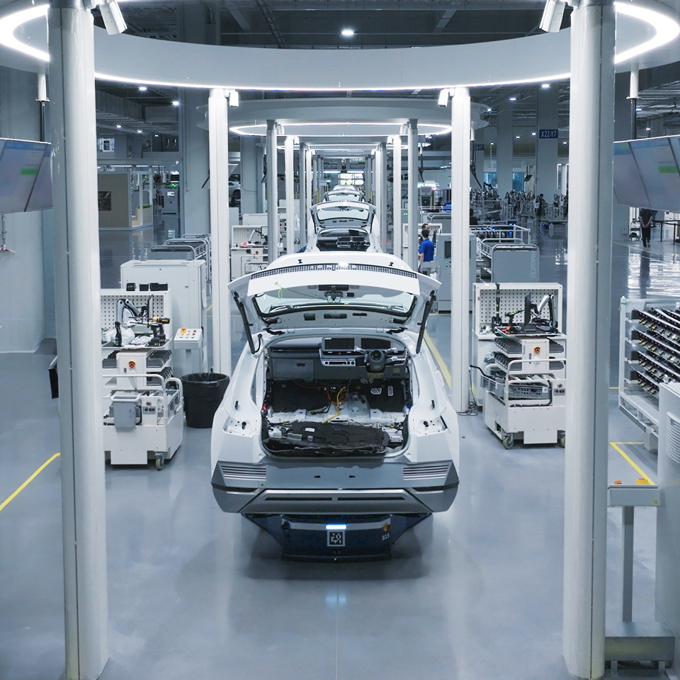 스마트 팩토리 내부 모습