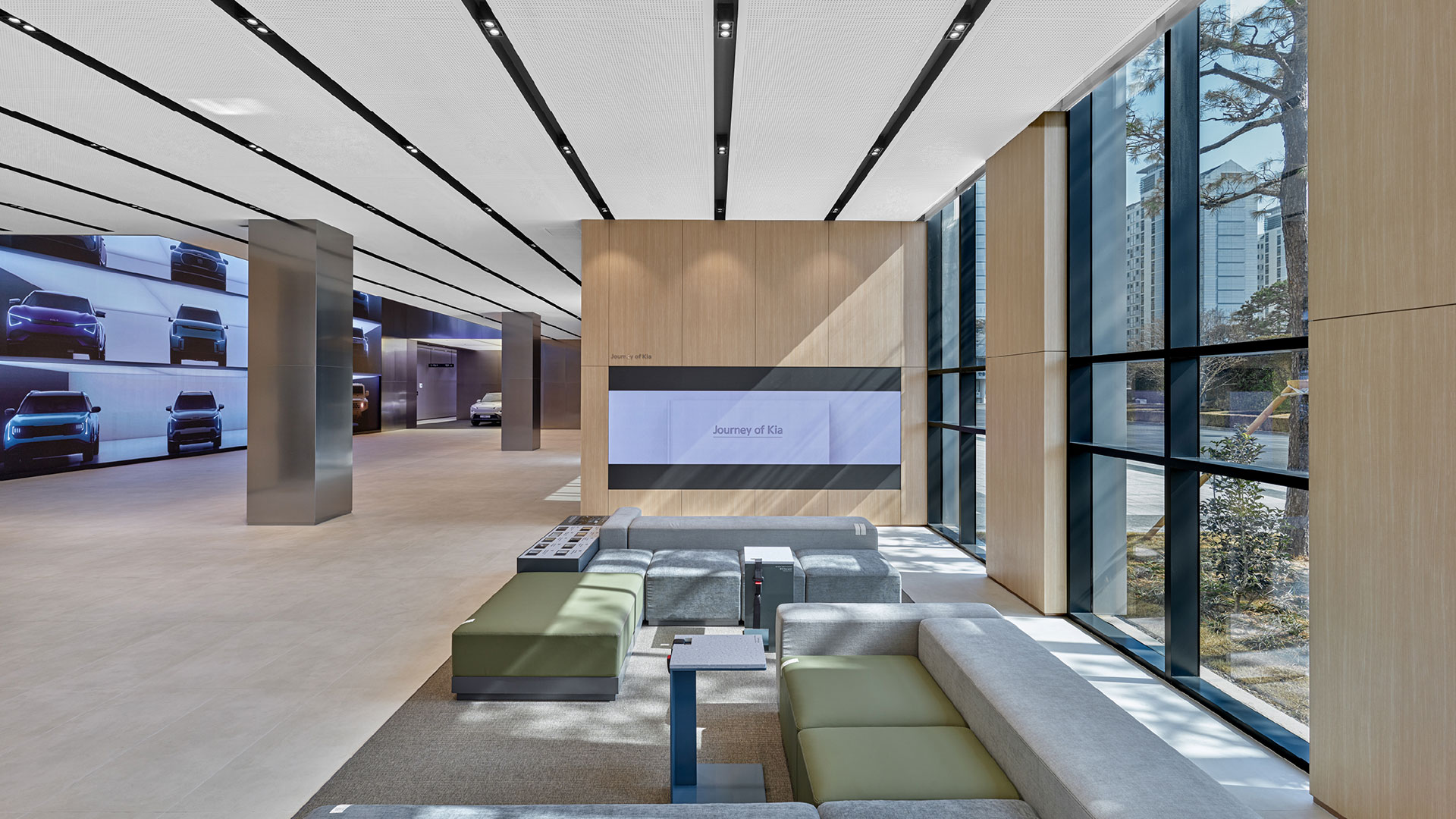 '오토랜드 광주' 브랜드관 라운지