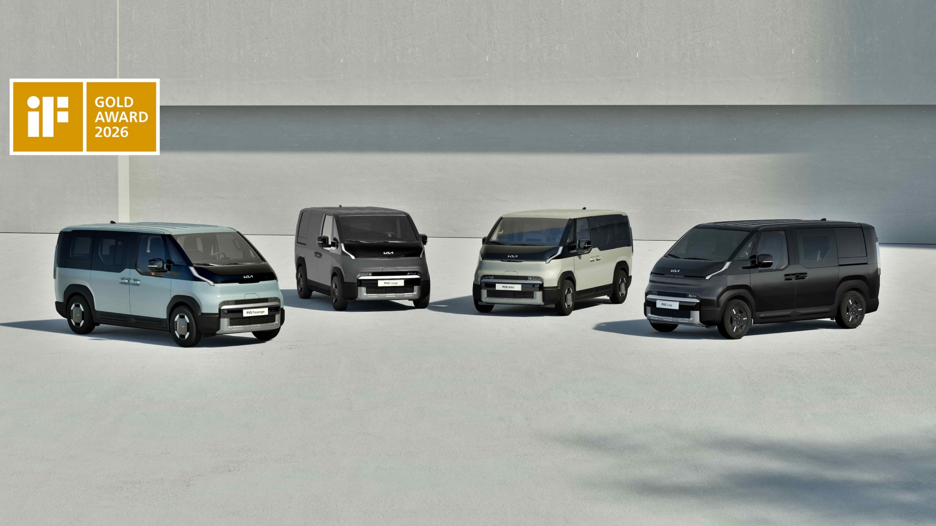 Kia PV5 Wins iF Design Award Gold, leading Nine Top Honors for Kia at prestigious iF Design Awards 2026