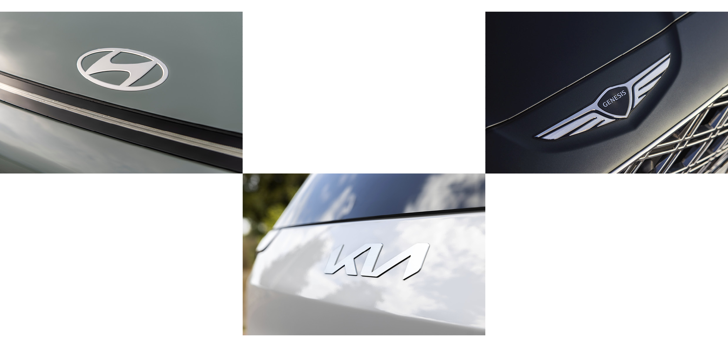 현대차, 기아, 제네시스 엠블럼
