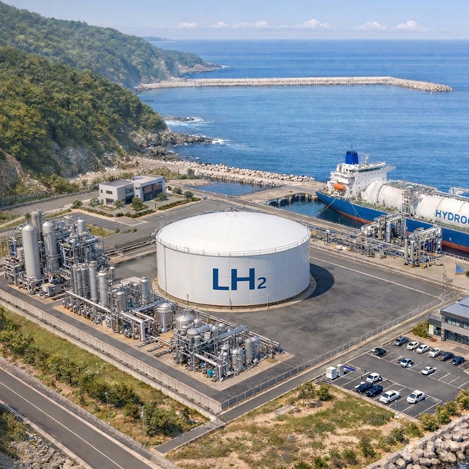 현대건설, 초대형 액체수소 인프라 구축 속도 낸다