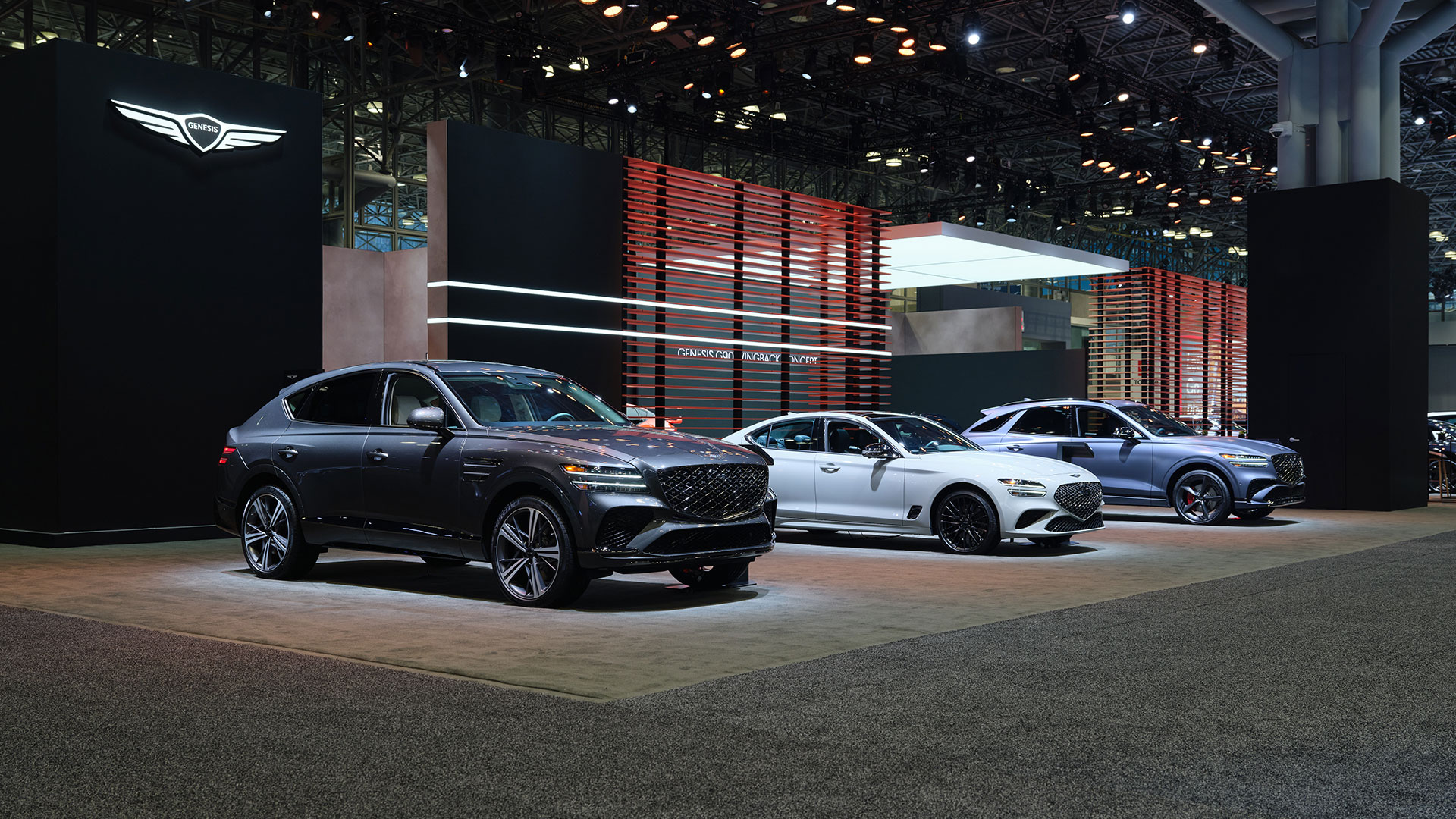 2026 뉴욕 국제 오토쇼 내 제네시스 부스 전경