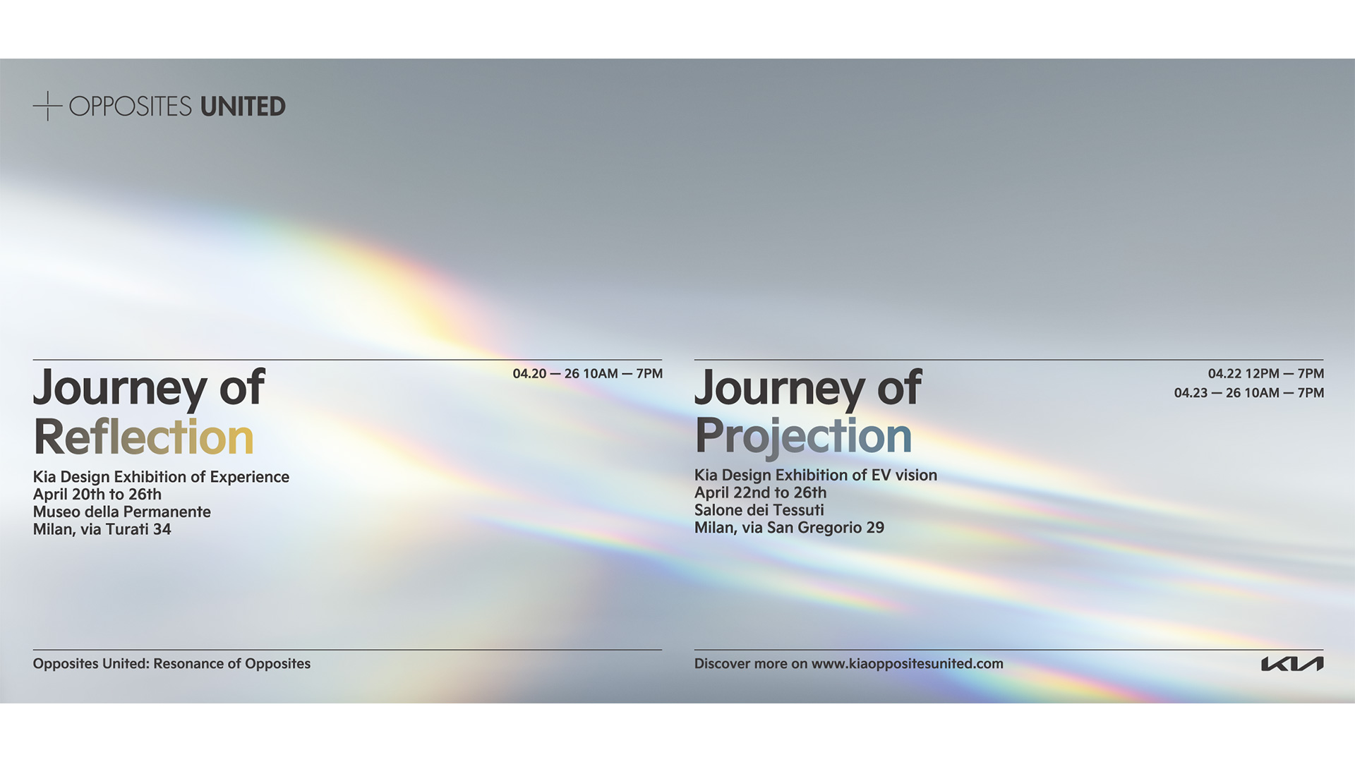 Kia to Debut Two New Exhibitions at Milan Design Week 2026