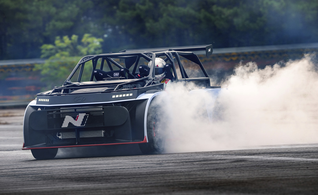 현대자동차의 롤링랩 모델인 RN24의 모습