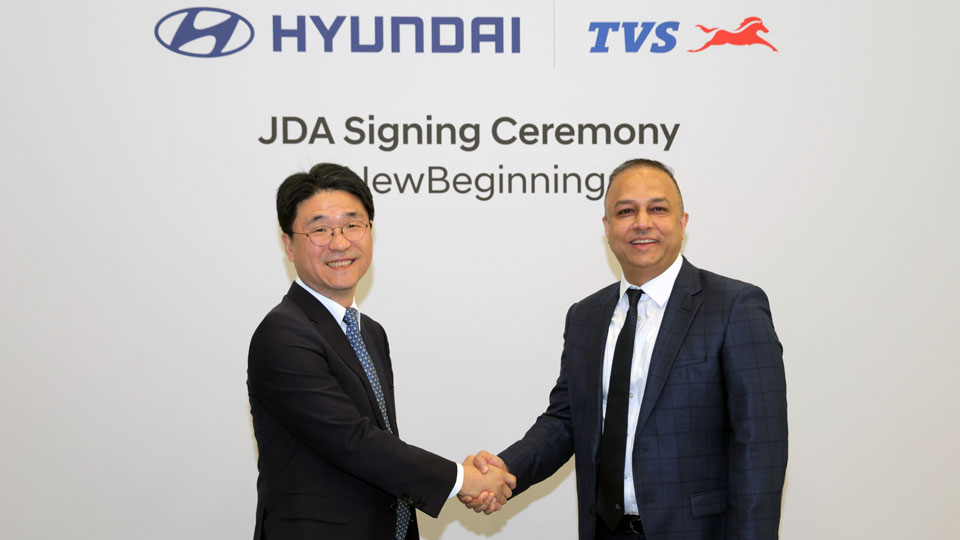 Hyundai Motor and TVS Motor Formalize Partnership to Drive Electric Three-Wheeler Commercialization in India-main