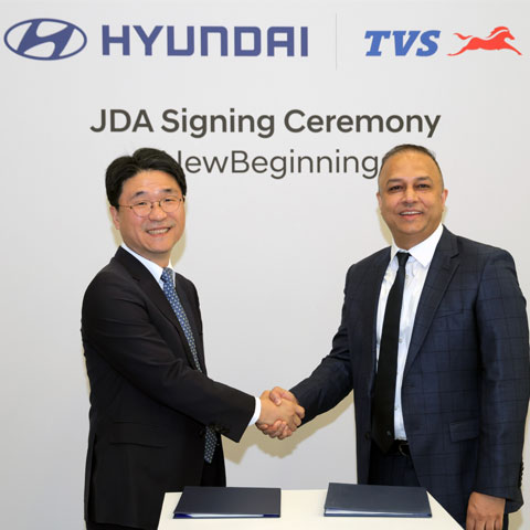 Hyundai Motor and TVS Motor Formalize Partnership to Drive Electric Three-Wheeler Commercialization in India-th
