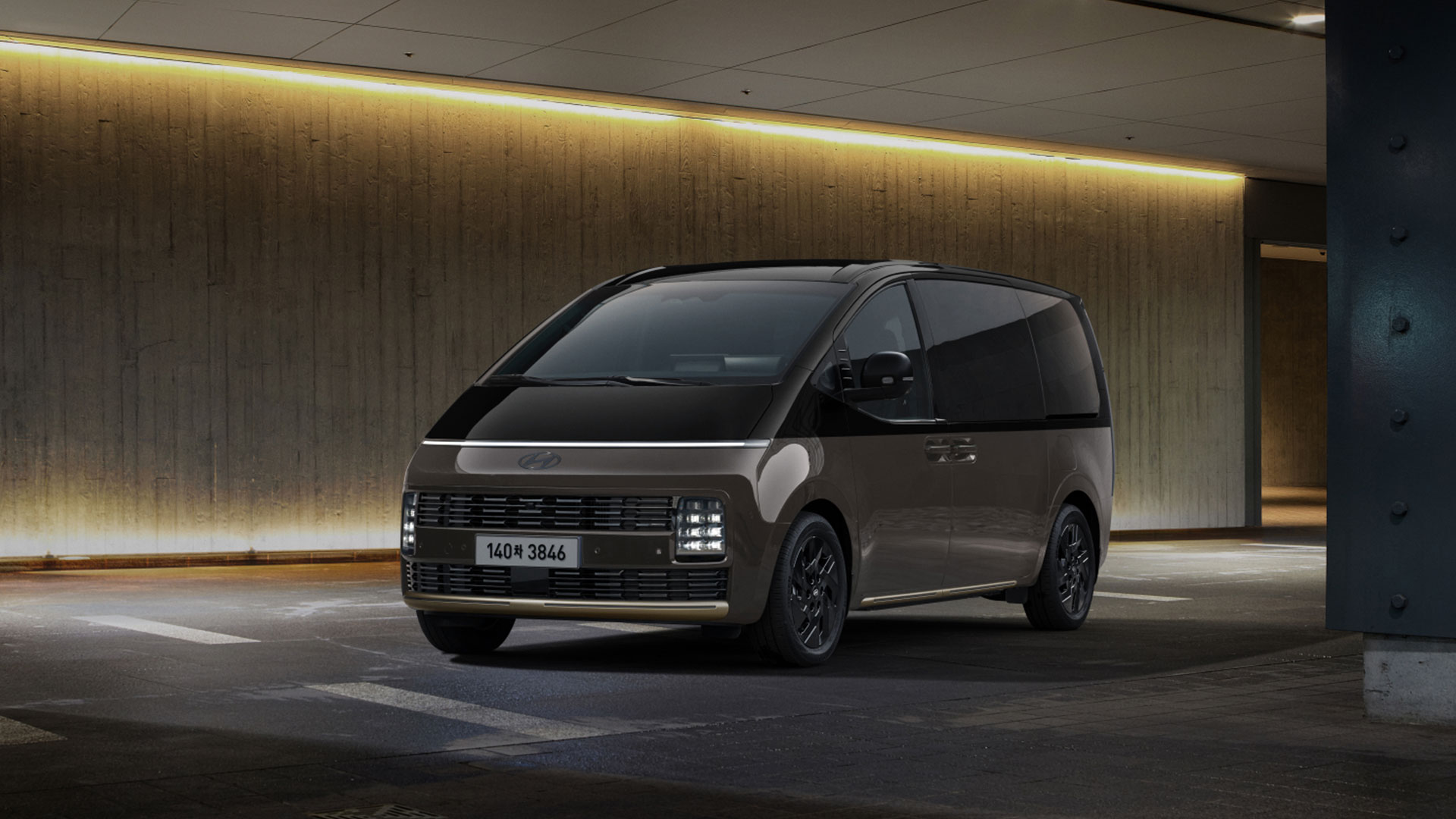 더 뉴 스타리아 리무진 하이브리드 트와일라잇 호라이즌 투톤 외장