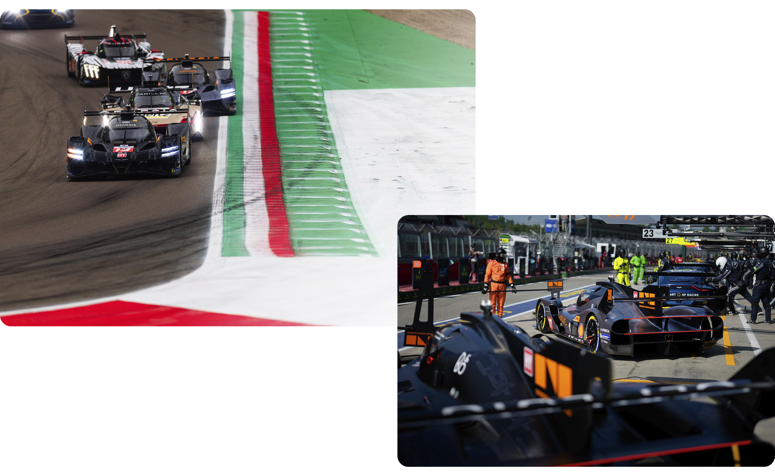 WEC를 달리는 제네시스의 하이퍼카