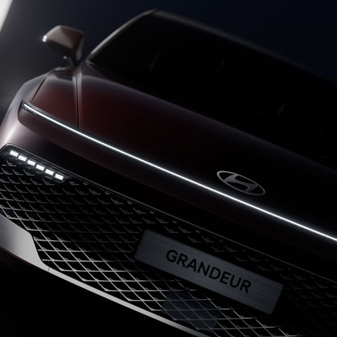 현대차 더 뉴 그랜저 디자인 공개 이미지