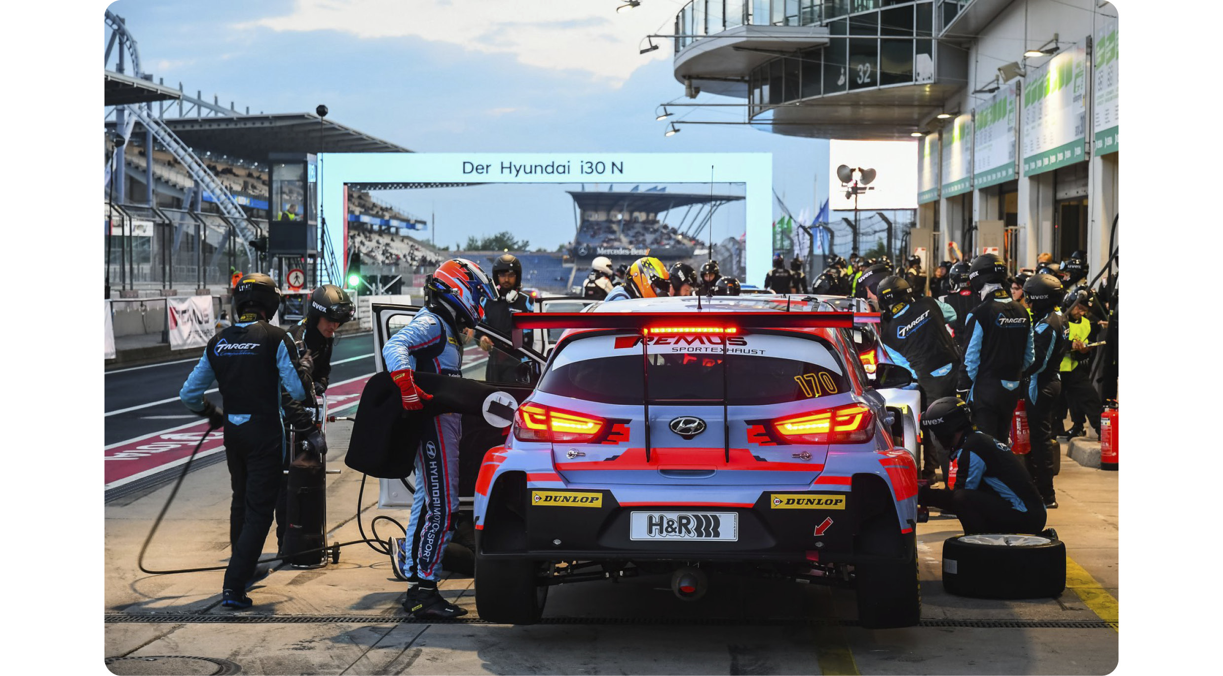 Hyundai Motor Sports' Race Car Maintenance