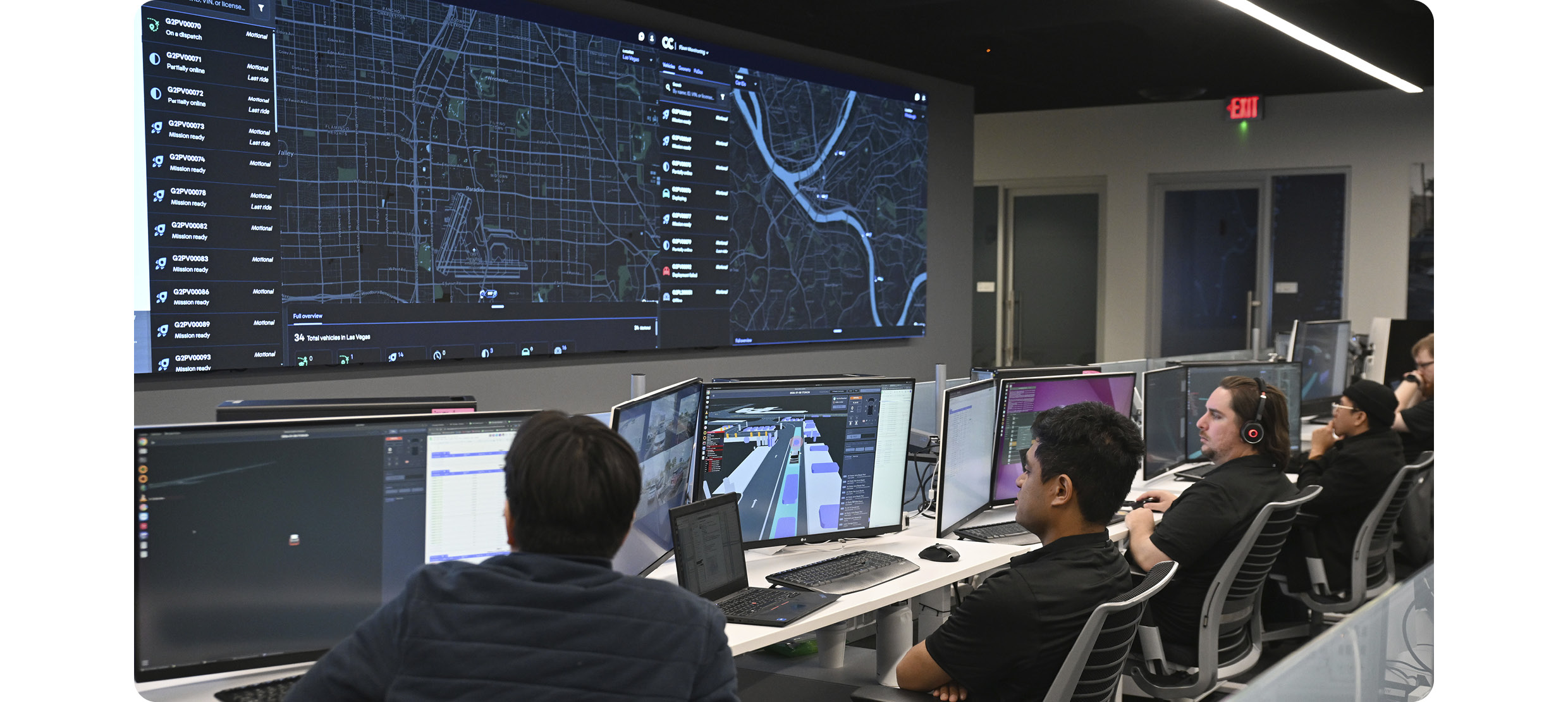 Autonomous Driving Control center