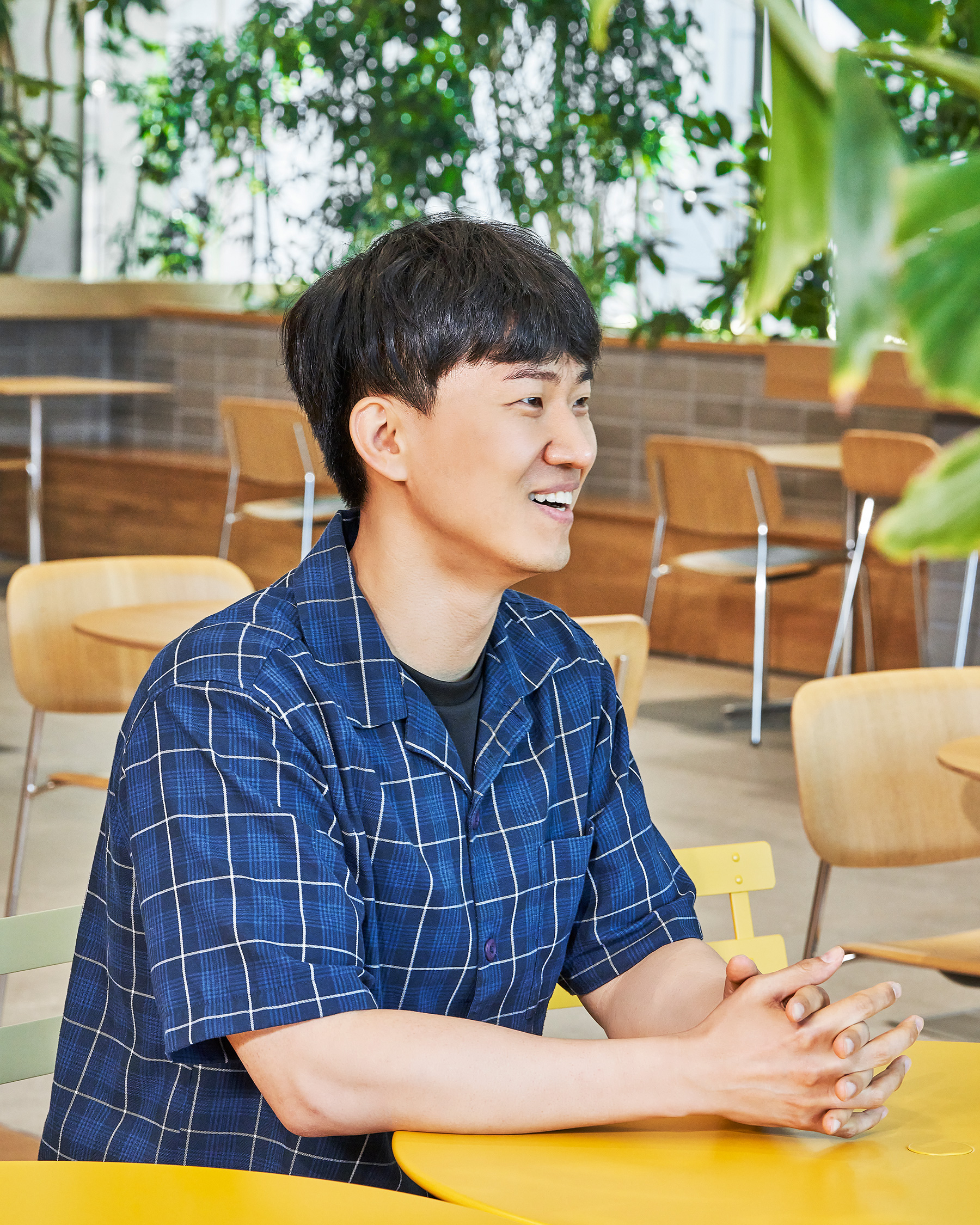 Jeoung Sung-jin, Senior Manager, CV&LCV Solution Planning Team, during an interview