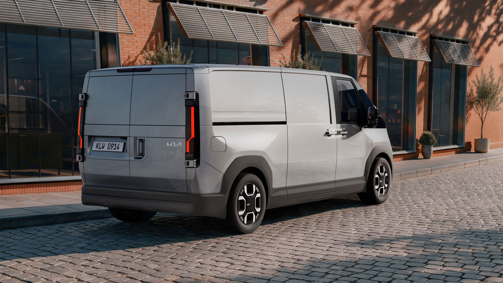 The Kia PV7 Cargo Exterior