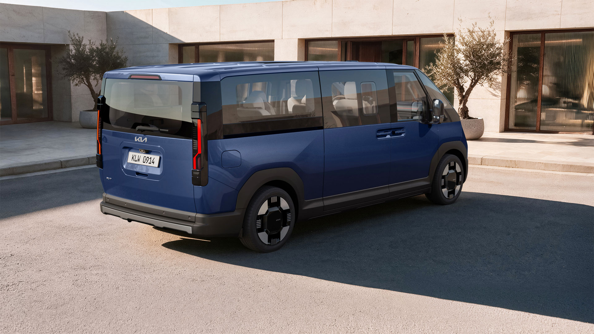 The Kia PV7 Passenger Exterior