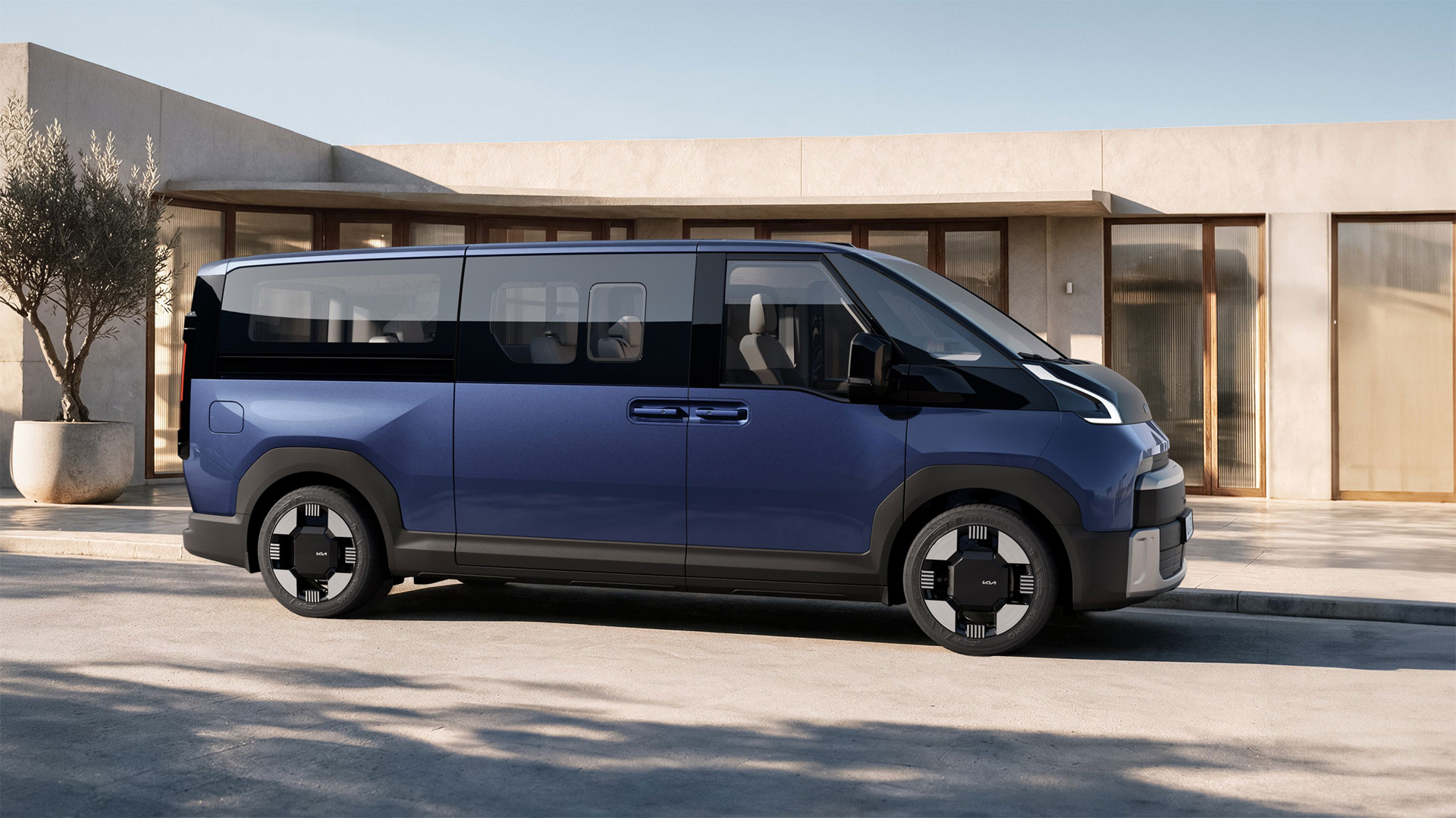 The Kia PV7 Passenger Exterior