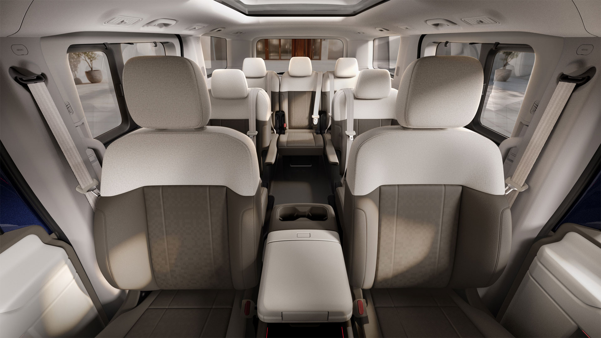 The Kia PV7 Passenger Interior